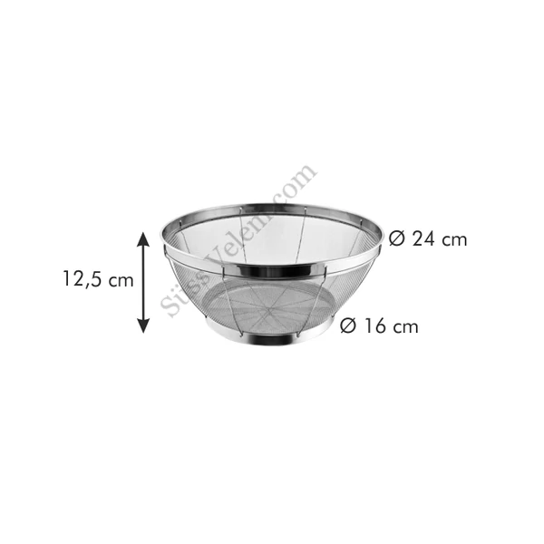 TESCOMA GrandCHEF 24 cm-es Konyhai szűrőkosár