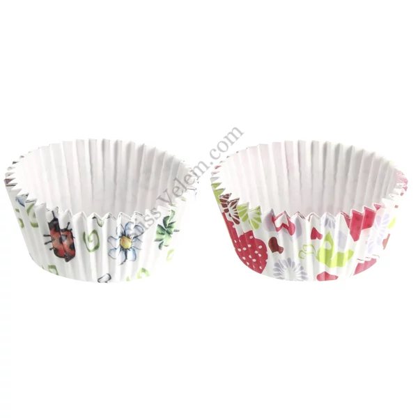 50 db Zenker tavaszi mintás muffin papír