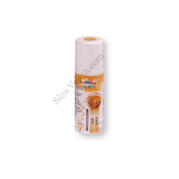50 ml-es arany színű ételfesték spray