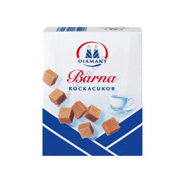 500 g Diamant barna kockacukor