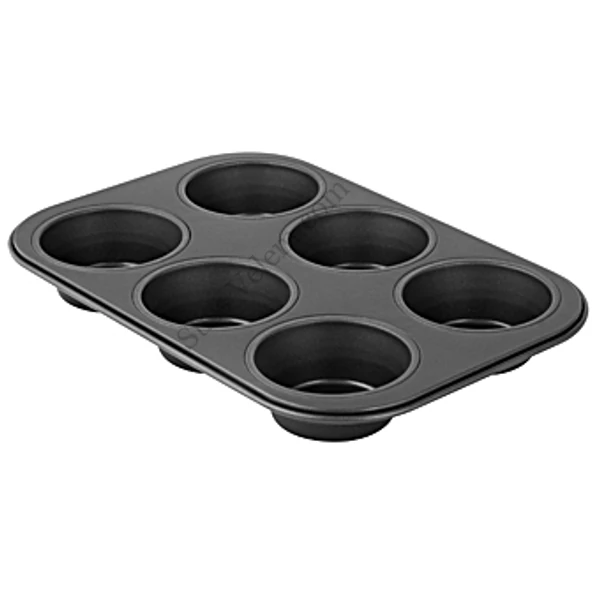 6 adagos tapadásmentes Zenker Black Metallic muffin sütőforma