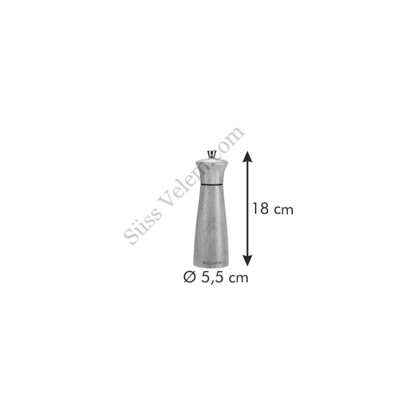 TESCOMA VIRGO WOOD bors- és sóőrlő 18 cm