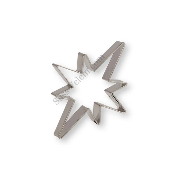 7,5 cm-es sarkcsillag kiszúró forma