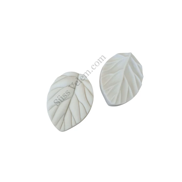 7 cm-es szilikon levél erező fondant forma