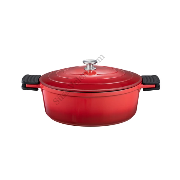 TESCOMA BORDEAUX 32*26 cm-es sütőedény fedővel