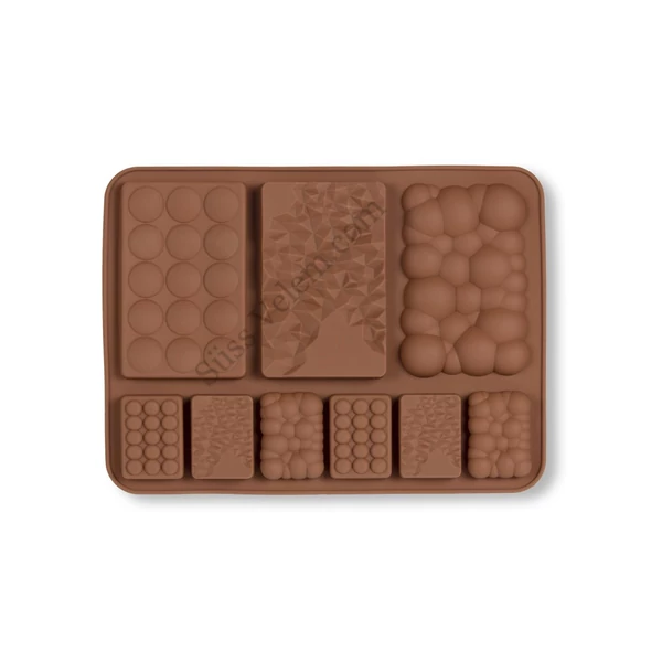 9 adagos csokoládé dísz készítő szilikon forma
