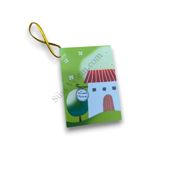 Ajándékkísérő kártya , többféle minta (3*4,5 cm)
