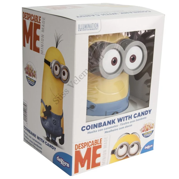 Minions persely cukorkával