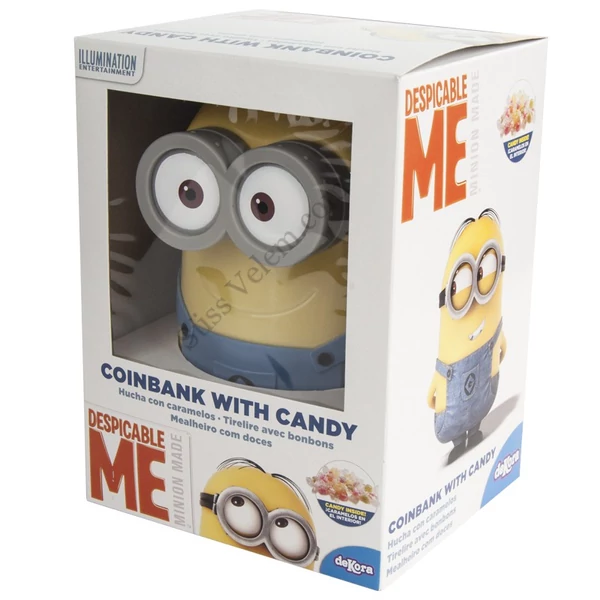 Minions persely cukorkával