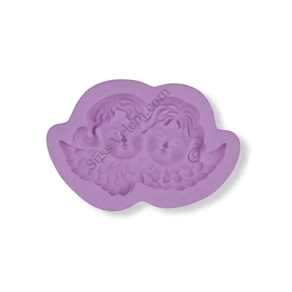 Angyalkák szilikon fondant formázó