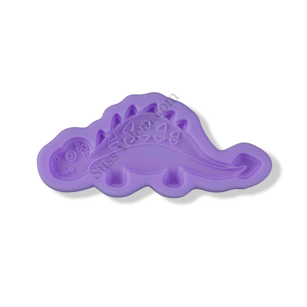 Ankylosaurus szilikon fondant forma