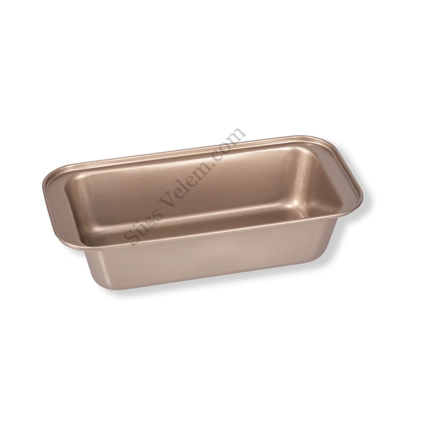 Arany színű 25*13 cm-es püspökkenyér forma