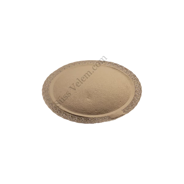 20 cm-es áttört mintás arany tortaalátét