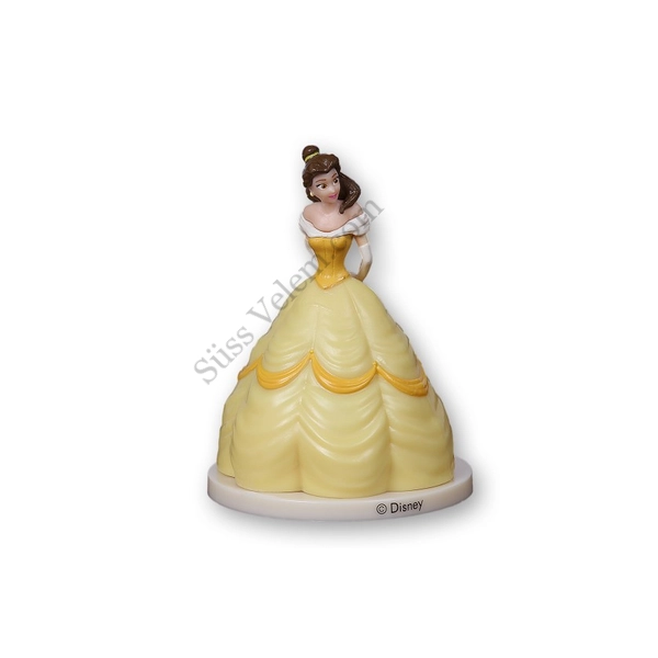 Belle hercegnő műanyag tortadíszítő figura