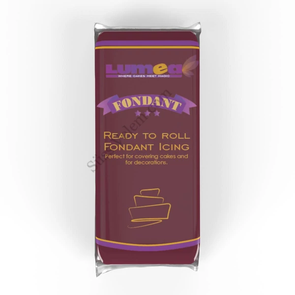 Burgundi Lumea fondant massza 1 kg