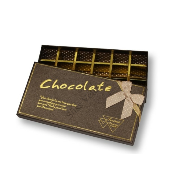Chocolate feliratos bonbon doboz