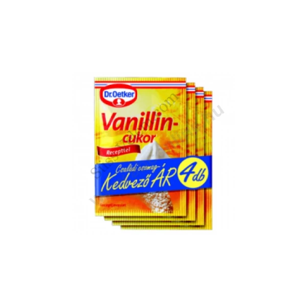Családi csomag 4*10g Dr Oetker vaníliás cukor 