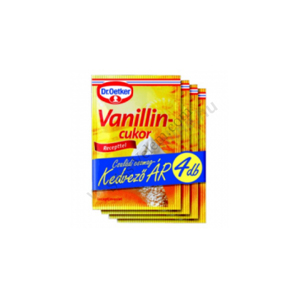 Családi csomag 4*10g Dr Oetker vaníliás cukor 