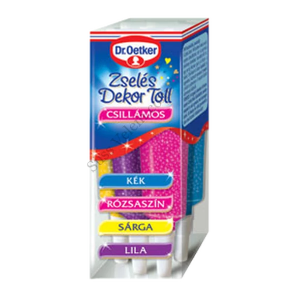 Csillámos zselés Dr Oetker dekortoll 76g
