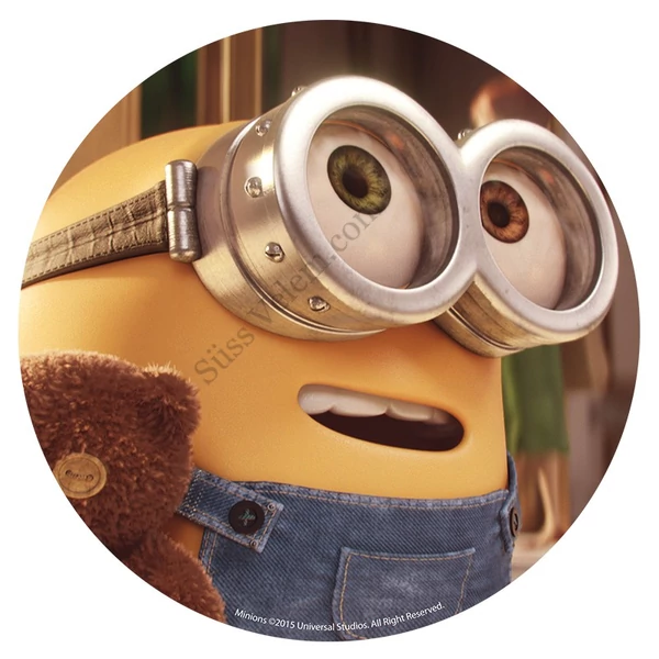 Csodálkozó Minion tortaostya