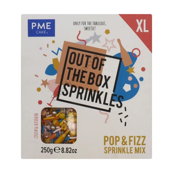 Cukordekoráció pop mix 250 g