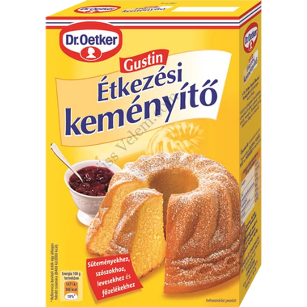 Dr Oetker Gustin étkezési keményítő