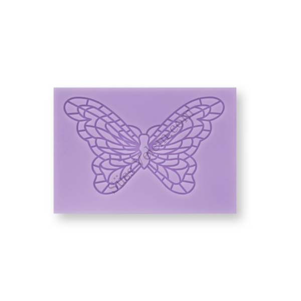 Erezett pillangó szilikon fondant forma