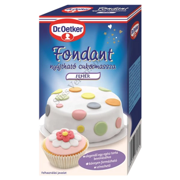 Fehér Dr Oetker fondant 454g