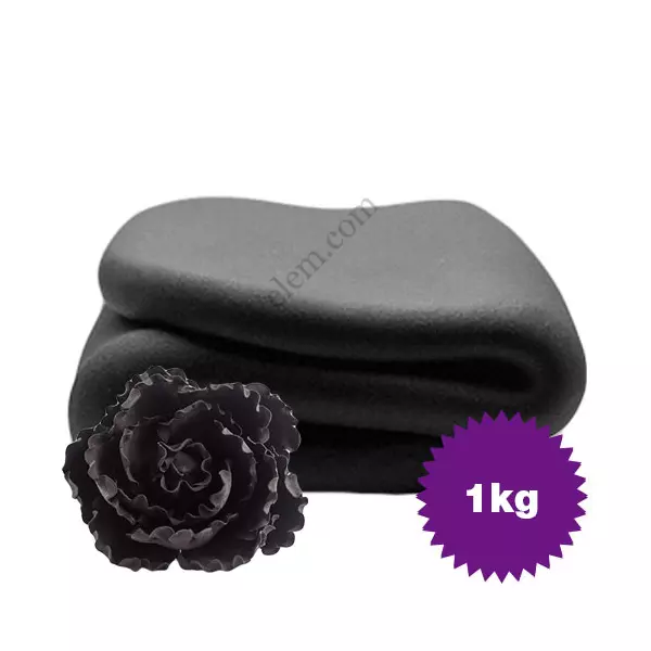 Fekete Lumea cukorvirág massza 1 kg