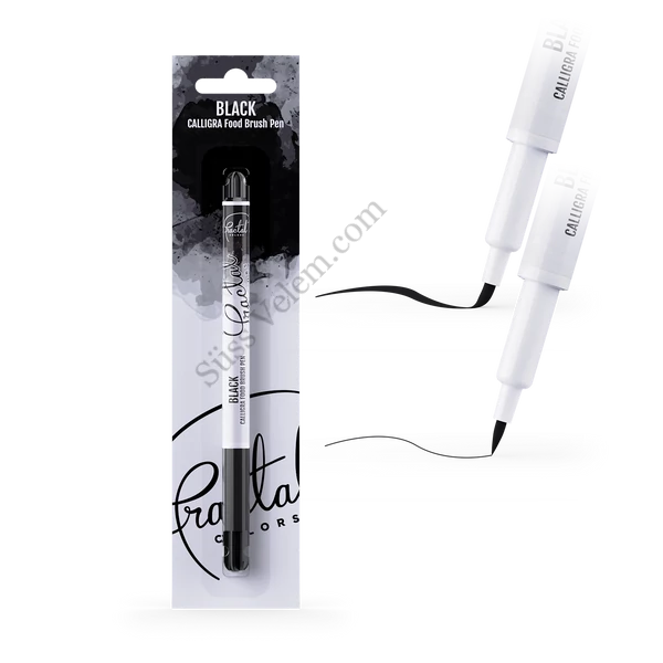 Fekete Fractal ételfesték filctoll