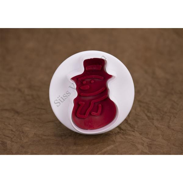 Hóember rugós fondant kiszúró