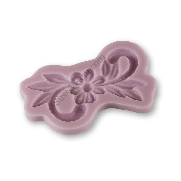 Indás virág fondant szilikon forma