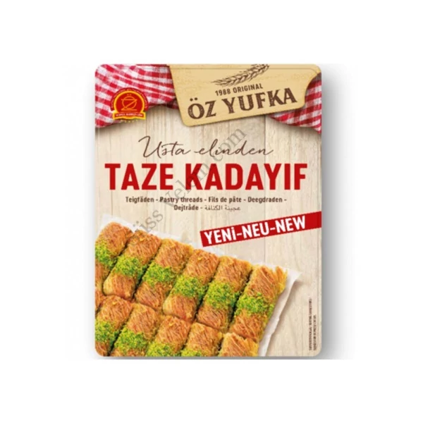Kadayif tészta dubai csokoládéhoz Öz Yufka 400 g