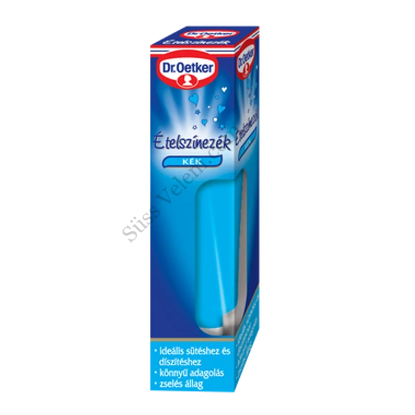 Kék Dr Oetker ételszínezék 10g