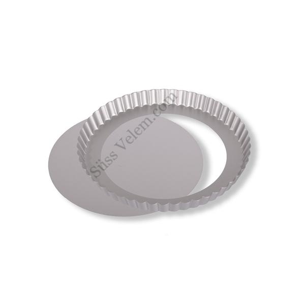 15 cm-es kerek kivehető aljú piteforma