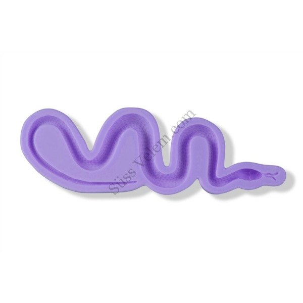 Kígyó alakú szilikon fondant forma