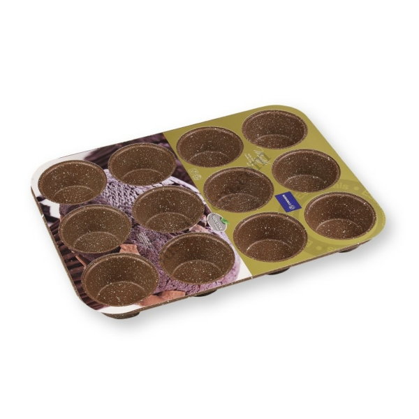 Korkmaz 12 adagos tapadásmentes muffin sütő
