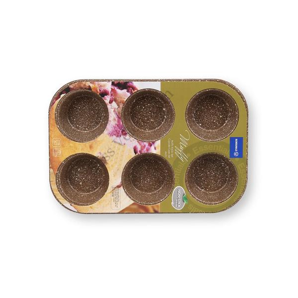 Korkmaz 6 adagos tapadásmentes muffin sütőforma