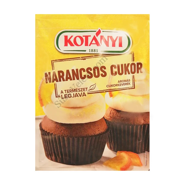 Narancsos cukor Kotányi 50 g