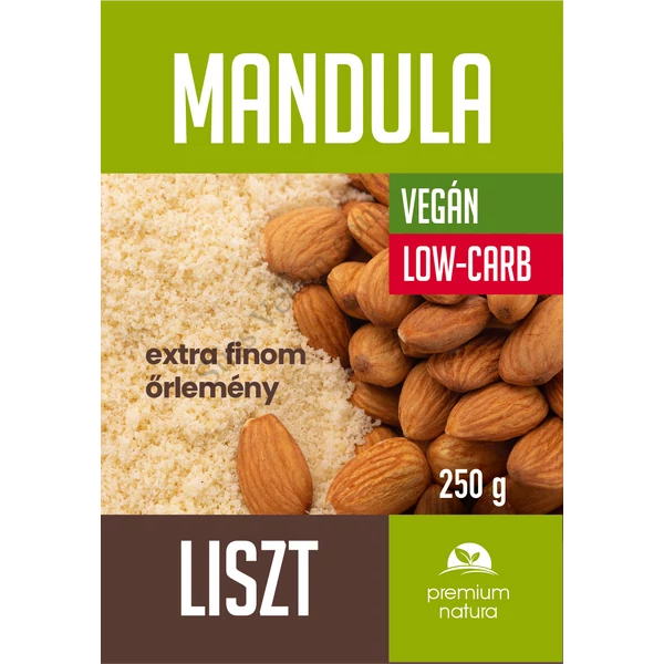 250 g Premium Natura mandulaliszt