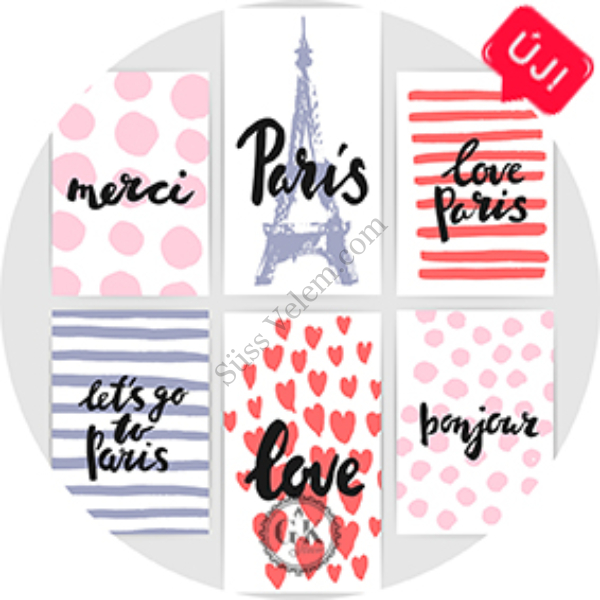Love Párizs tortaostya