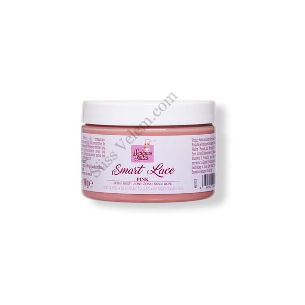 Madame Loulou 160 g rózsaszín cukorcsipke massza