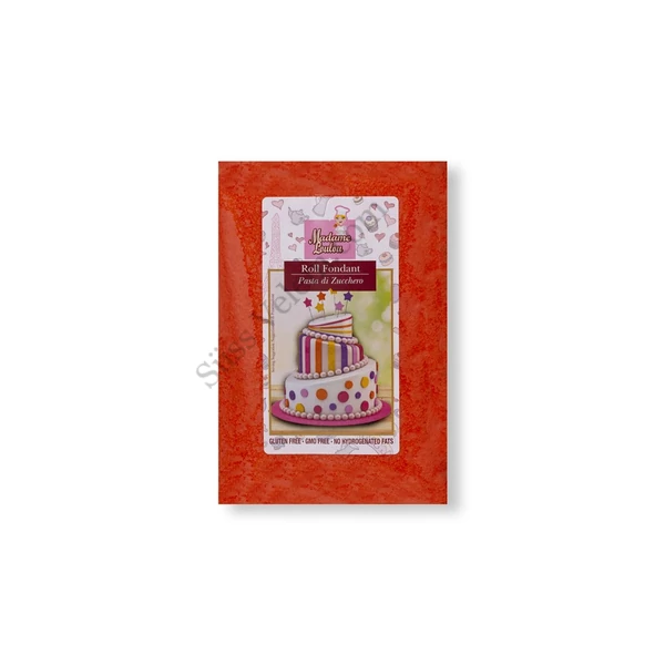 Madame Loulou 25 dkg neon narancssárga fondant massza