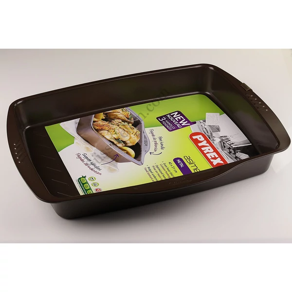 Magas perem? tapadásmentes tepsi 40*31 cm Pyrex Asimetria 