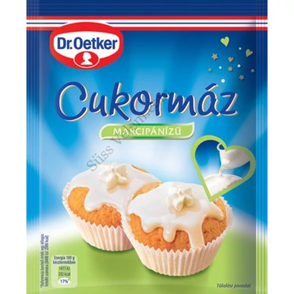 Marcipán ízű Dr Oetker cukormáz 100g