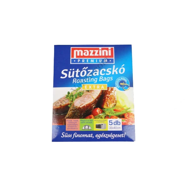 5 db extra méretű Mazzini Premium sütőzacskó