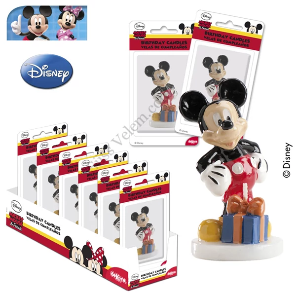 Mickey szülinapi gyertya