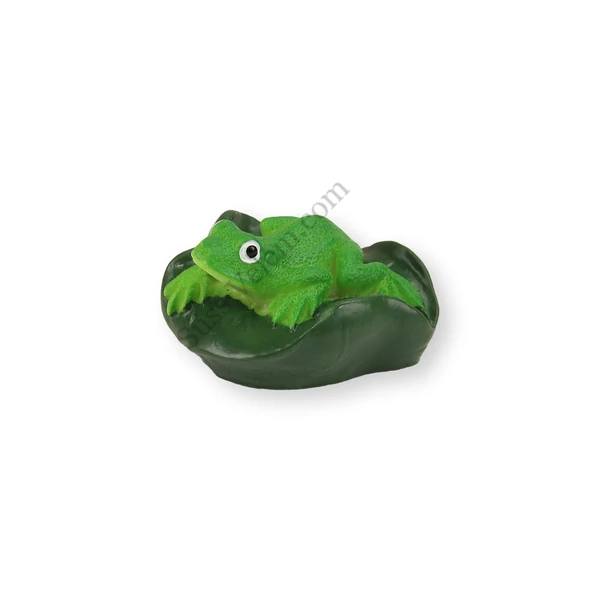 Mini zöld levelibéka tortadísz szülinapi tortára