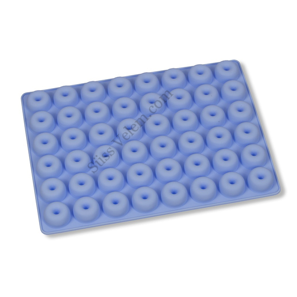 Minifánk alakú szilikon gumicukor forma 48 adagos