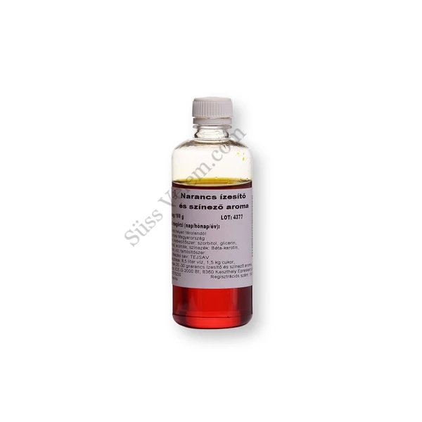 Narancs ízesítő és színező aroma 100 g
